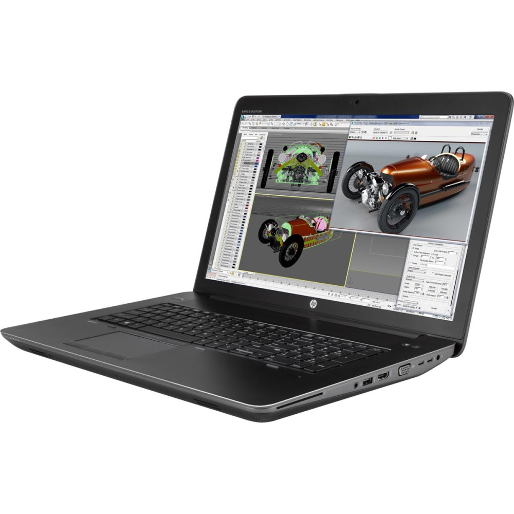 Zdjęcie produktu Laptop HP ZBook 17 G3 T7V63EA - i7-6700HQ/17,3" FHD/RAM 8GB/SSD 256GB/M3000M/Czarno-szary/Windows 7 Professional/3 lata DtD