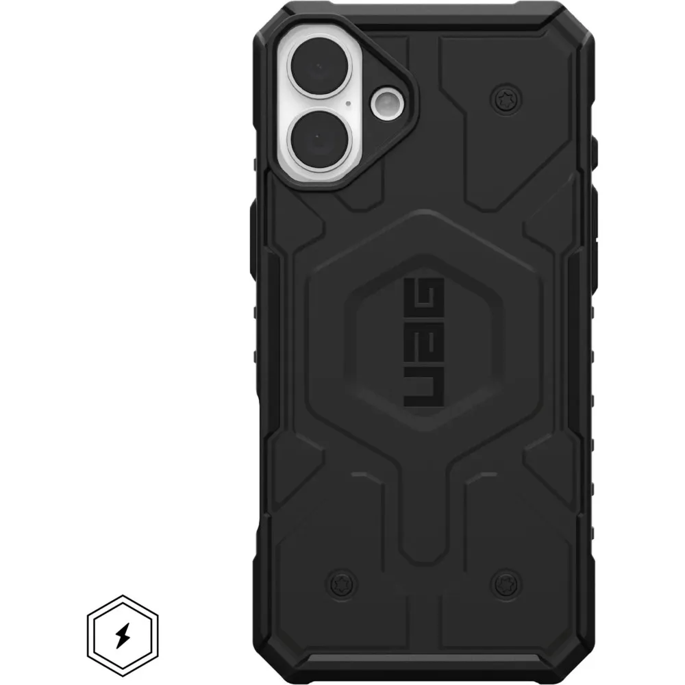 Etui ochronne na smartfon UAG Pathfinder Magsafe do iPhone 16 Plus z MagSafe 114467114040, Czarne | Sklep ITnes.pl, IT for BUSIN
