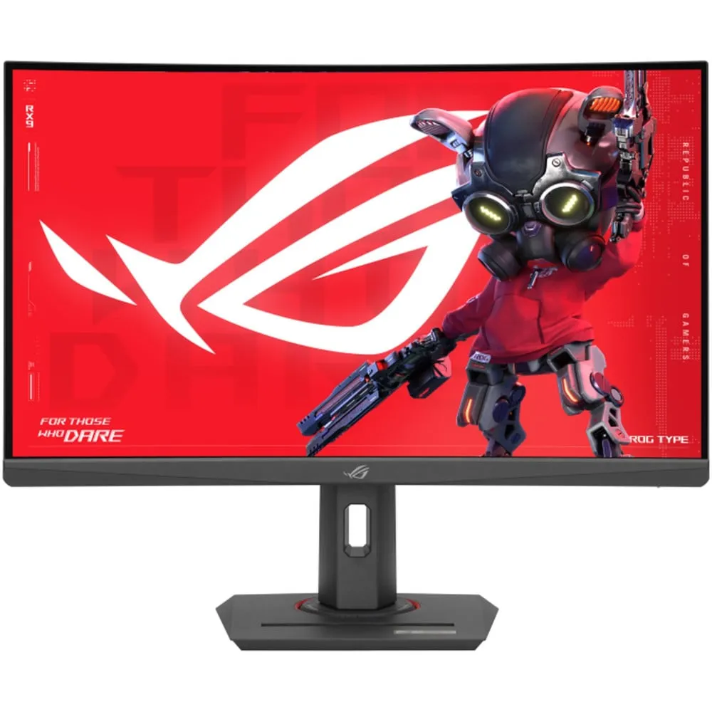 Monitor ASUS ROG Strix XG27WCMS 90LM09Y1-B01370, 27", 2560x1440 (QHD), 240Hz, zakrzywiony, Fast VA, FreeSync, 1 ms, USB-C, Czarn