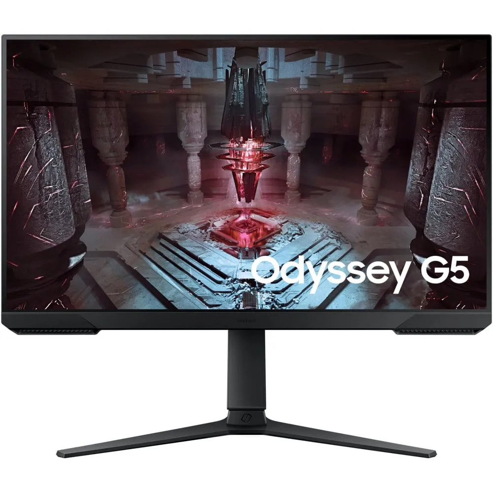 Monitor Samsung Odyssey G5 G51C LS27CG510EUXEN, 27", 2560x1440 (QHD), 165Hz, VA, FreeSync, HDR, 1 ms, pivot, Czarny | Sklep ITne
