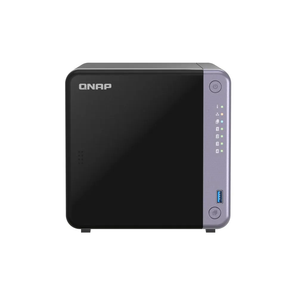 Serwer NAS QNAP Tower TS-432X-M5 - Tower/AnnapurnaLabs Alpine AL524 Quad-core 2.0GHz/16 GB RAM/8 TB/4 wnęki/hot-swap - zdjęcie