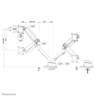 Uchwyt biurkowy do monitora Neomounts by Newstar Next One Desk Mount DS70S-950WH2 - Biały