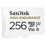 Karta pamięci SanDisk High Endurance microSDXC 256GB V30 + adapter SDSQQNR-256G-GN6IA - Biała | Sklep ITnes.pl - IT for BUSINESS
