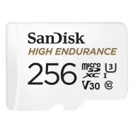 Karta pamięci SanDisk High Endurance microSDXC 256GB V30 + adapter SDSQQNR-256G-GN6IA - Biała | Sklep ITnes.pl - IT for BUSINESS