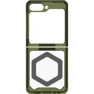 Etui ochronne na smartfon UAG Plyo Pro do Samsung Galaxy Flip 5 z modułem magnetycznym 21421411723A, Przezroczyste, Oliwkowe | S
