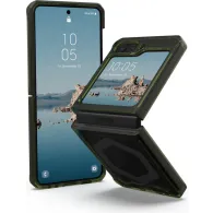 Etui ochronne na smartfon UAG Plyo Pro do Samsung Galaxy Flip 5 z modułem magnetycznym 21421411723A, Przezroczyste, Oliwkowe | S
