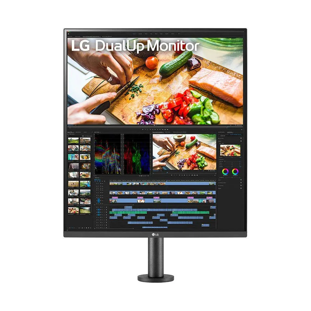 Monitor LG 28MQ780-B.AEU - 27,6"/2560x2880/60Hz/16:18/Nano/HDR/5 ms/Czarne - zdjęcie
