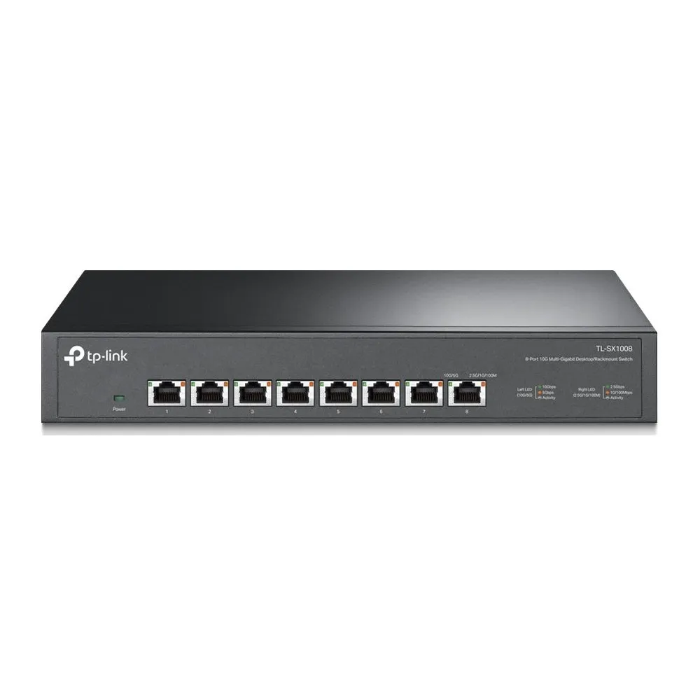 Switch niezarządzalny TP-Link TL-SX1008, 8x 1|2,5|5|10Gbps | Sklep ITnes.pl, IT for BUSINESS Switch niezarządzalny TP-Link TL-SX1008, 8x 1|2,5|5|10Gbps | Sklep ITnes.pl, IT for BUSINESS