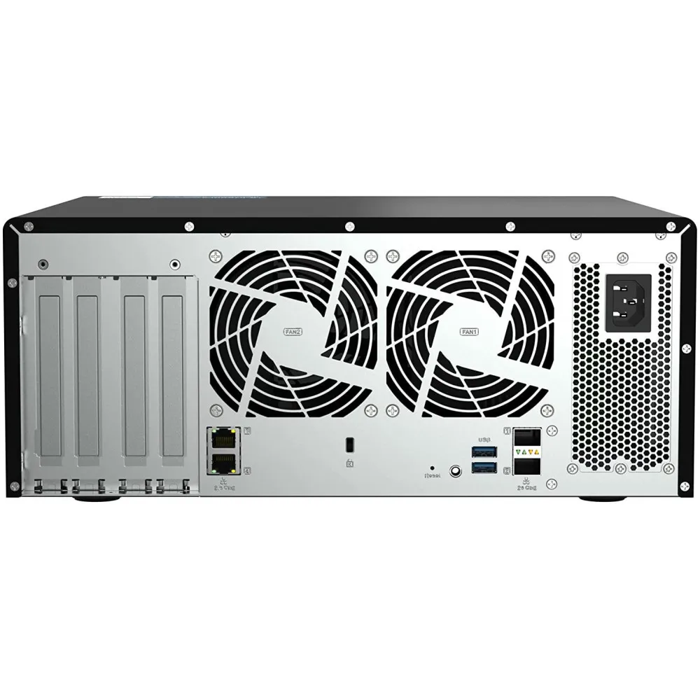Serwer NAS QNAP Tower TS-H1290FX-7232P-GVB - Desktop/AMD EPYC 7232P/7252/64 GB RAM/7,7 TB/12 wnęk - zdjęcie