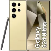 Smartfon Samsung Galaxy S24 Ultra SM-S928BZYGEUE, Snapdragon 8 Gen 3, 6,8" 3120x1440, 256GB, 12GB, 5G, Żółty, 200+12Mpix, Androi