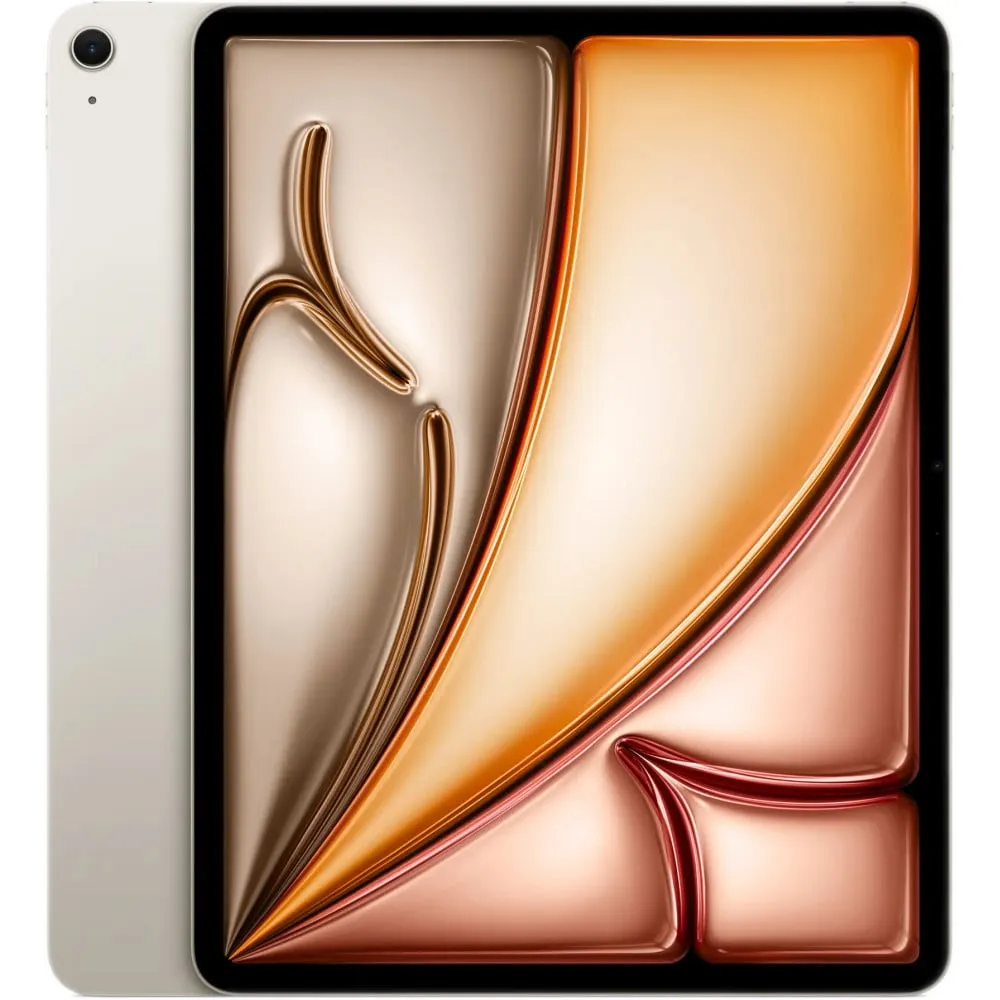 Tablet Apple iPad Air 13 M3 (2025) MCJ34HC/A, Apple M3, 13" 2732x2048, 128GB, 8GB, 5G, Księżycowa poświata, Kamera 12+12Mpix, iP
