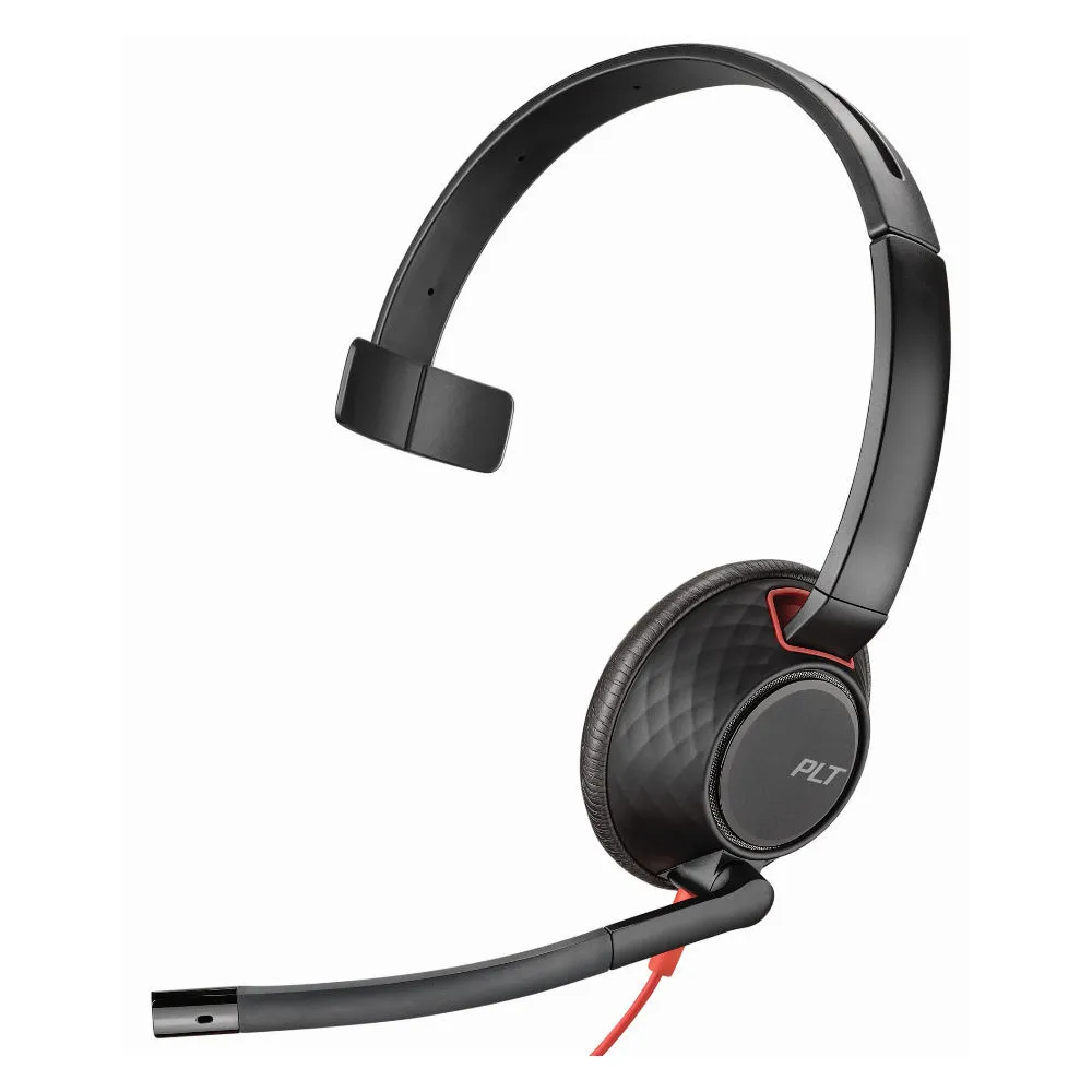 Słuchawki nauszne Poly Blackwire 5210 USB-C Headset 207587-201 - Czarne | Sklep ITnes.pl - IT for BUSINESS