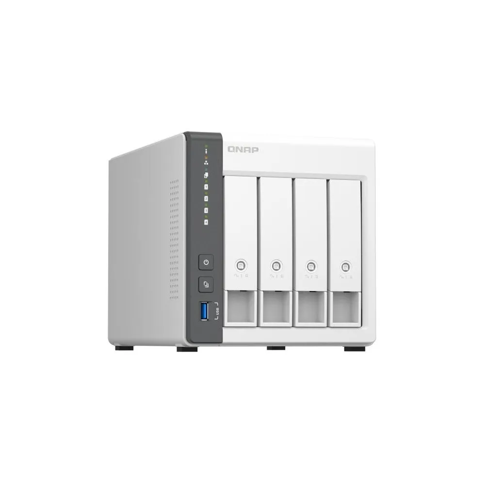 Serwer NAS QNAP Tower TS-433-86 - Tower/ARM Cortex-A55/4 GB RAM/16 TB/4 wnęki/hot-swap