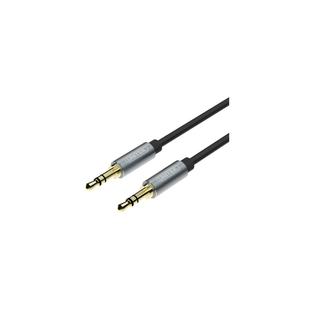 Kabel Unitek Cable miniJack 3,5mm (M) Y-C922ABK, 1,5 m, Czarny | Sklep ITnes.pl, IT for BUSINESS