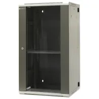 Szafa rack 19" 22U Emiter EM/AH6522, 600 x 550 x 1083mm, drzwi blacha-szkło, dwusekcyjna | Sklep ITnes.pl, IT for BUSINESS
