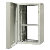 Szafa rack 19" 22U Emiter EM/AH6522, 600 x 550 x 1083mm, drzwi blacha-szkło, dwusekcyjna | Sklep ITnes.pl, IT for BUSINESS