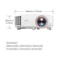 Projektor Benq TH671ST 9H.JGY77.1HE, DMD WUXGA, 3000AL, 10000:1, HDMI, HDMI(MHL), USB | Sklep ITnes.pl, IT for BUSINESS