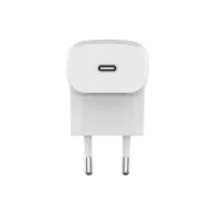 Ładowarka sieciowa Belkin BoostCharge 20W USB-C WCA006VF1MWH-B5 - Kabel USB-C do Lightning, Biała