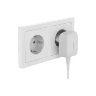 Ładowarka sieciowa Belkin BoostCharge 20W USB-C WCA006VF1MWH-B5 - Kabel USB-C do Lightning, Biała