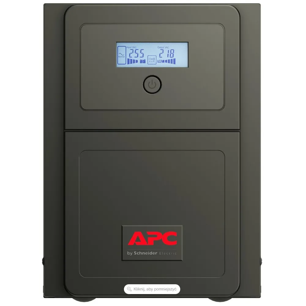 Zasilacz awaryjny UPS APC Easy-UPS SMV1000CAI, 1000VA|700W, topologia line-interactvie | Sklep ITnes.pl, IT for BUSINESS