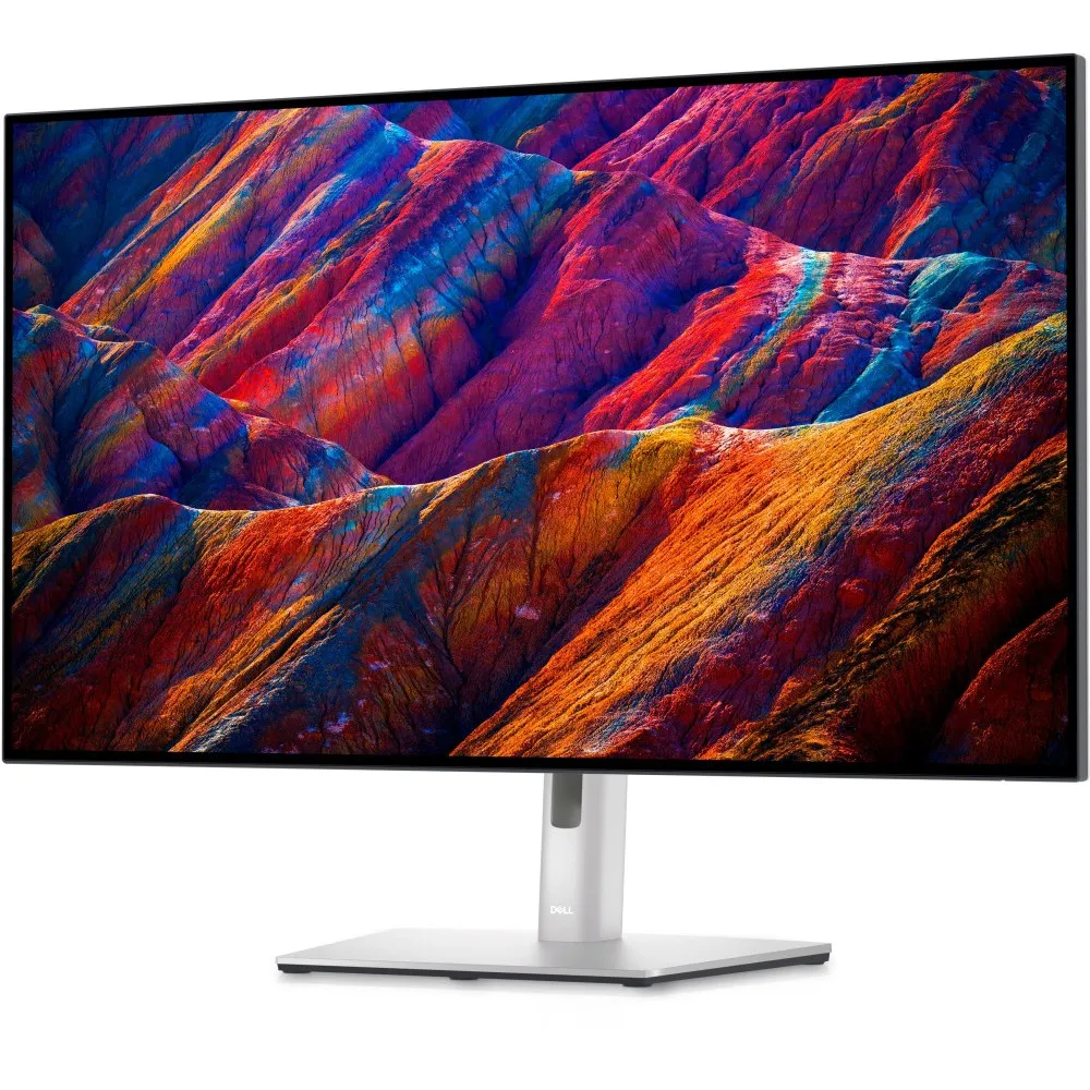 Monitor Dell UltraSharp U3223QE 210-BCYO - 31,5"/3840x2160 (4K)/60Hz/IPS/FreeSync/1 ms/pivot/USB-C/Srebrny - zdjęcie
