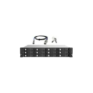 Moduł rozszerzający QNAP TL-R1220SEP-RP, 4x mini-SAS HD, Rack (2U), 12 wnęk, 2x 300W | Sklep ITnes.pl, IT for BUSINESS