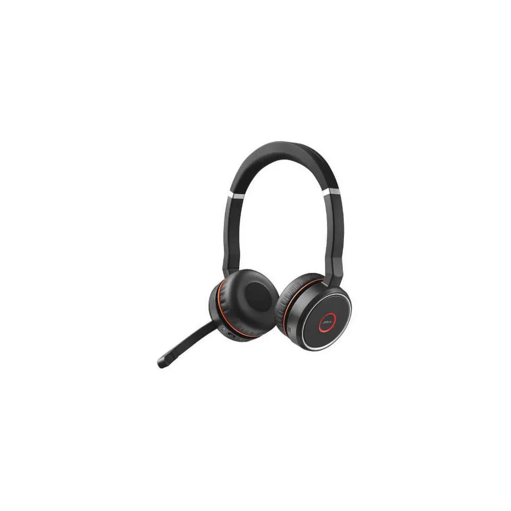 Słuchawki bezprzewodowe nauszne JabraEvolve 75 SE Link 380a UC Stereo 7599-848-109 - Czarne | Sklep ITnes.pl - IT for BUSINESS