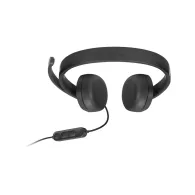 Zestaw słuchawkowy Lenovo USB-A Wired Stereo Headset Gen 2 4XD1P83425 - Czarny
