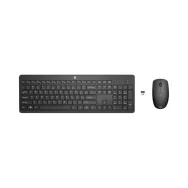 Zestaw bezprzewodowy klawiatura i mysz HP 235 Wireless Mouse and Keyboard Combo 1Y4D0UT - Czarny
