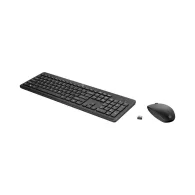 Zestaw bezprzewodowy klawiatura i mysz HP 235 Wireless Mouse and Keyboard Combo 1Y4D0UT - Czarny