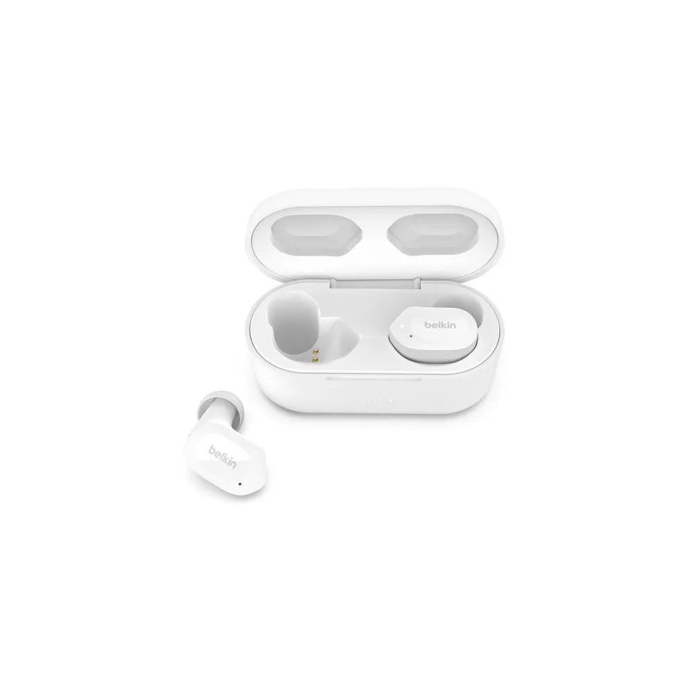 Słuchawki bezprzewodowe douszne Belkin Soundform Play TWS AUC005BTWH - Białe, Bluetooth