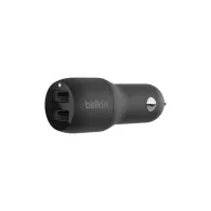 Ładowarka samochodowa Belkin Dual 12W USB-A CCB001BTBK - Czarna | Sklep ITnes.pl - IT for BUSINESS