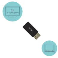 Adapter i-tec DisplayPort, HDMI 4K, 60Hz DP2HDMI4K60HZ - zdjęcie poglądowe 2