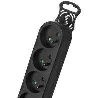 Listwa zasilająca Maclean Energy 5-outlet with switch 2300W MCE188 - 5 gniazd, 5 m, Czarna | Sklep ITnes.pl - IT for BUSINESS