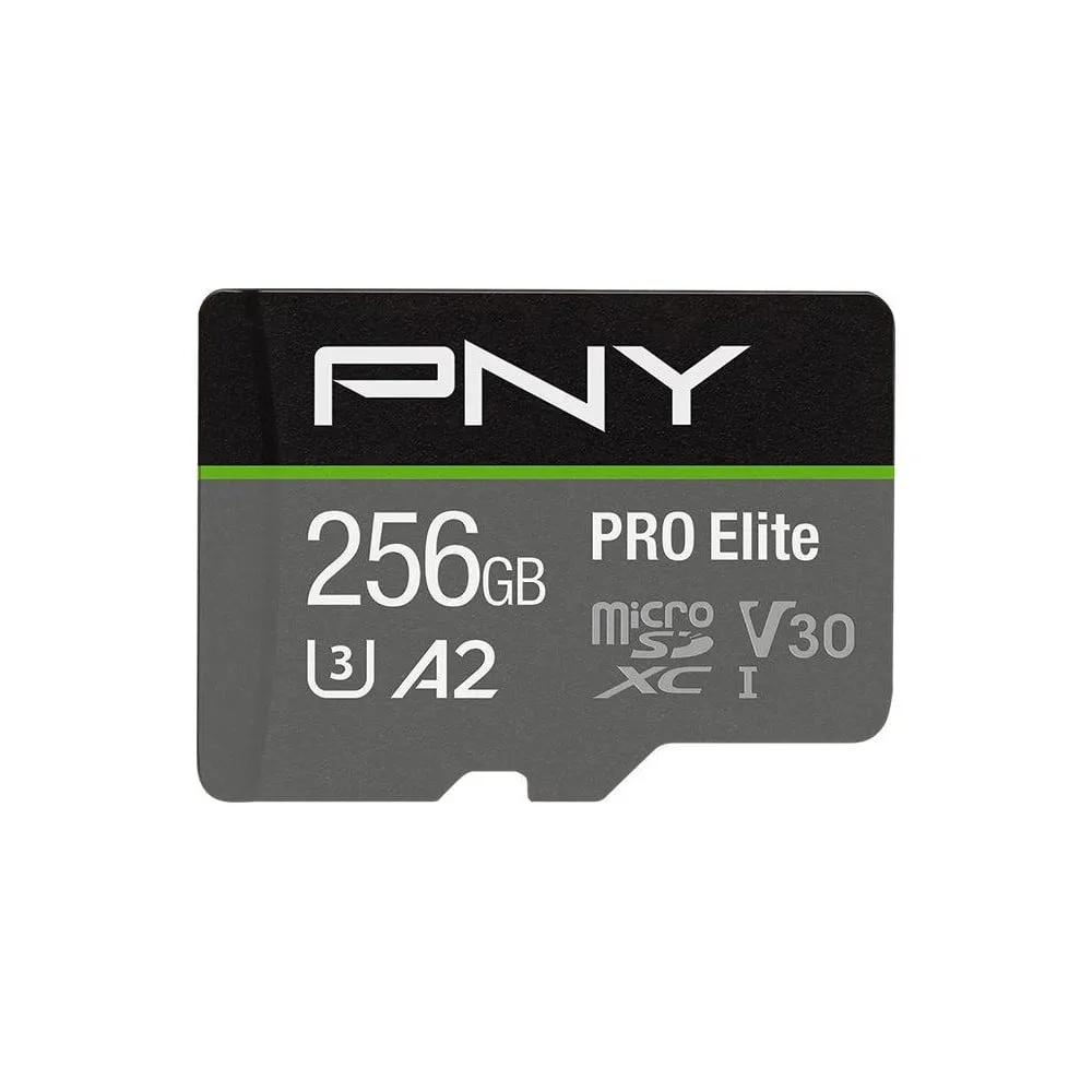 Karta pamięci PNY MicroSDXC 256GB P-SDU256V32100PRO-GE - Szara, Czarna | Sklep ITnes.pl - IT for BUSINESS