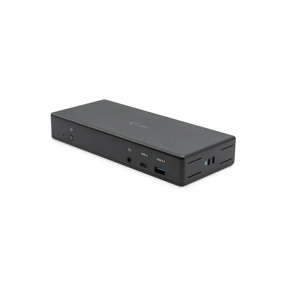 Stacja dokująca i-tec USB-C / Thunderbolt 3 Triple PD 85W C31TRIPLEDOCKPD, Czarna | Sklep ITnes.pl, IT for BUSINESS