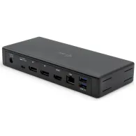Stacja dokująca i-tec USB-C / Thunderbolt 3 Triple PD 85W C31TRIPLEDOCKPD, Czarna | Sklep ITnes.pl, IT for BUSINESS