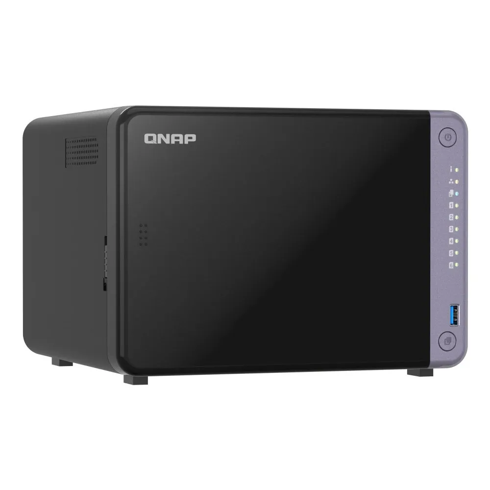 Zdjęcie produktu Serwer NAS QNAP Tower TS-632X-JM - Tower/AnnapurnaLabs Alpine AL524 Quad-core 2.0GHz/16 GB RAM/6 TB/6 wnęk/hot-swap