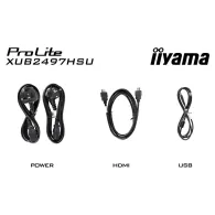 Monitor iiyama ProLite XUB2497HSU-B1, 23,8", 1920x1080 (FHD), 110Hz, IPS, 1 ms, pivot, Czarny | Sklep ITnes.pl, IT for BUSINESS