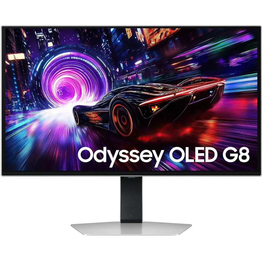 Monitor Samsung Odyssey G8 LS32FG810SUXEN, 32", 3840x2160 (4K), 240Hz, OLED, 0,3 ms, Srebrno-czarny | Sklep ITnes.pl, IT for BUS