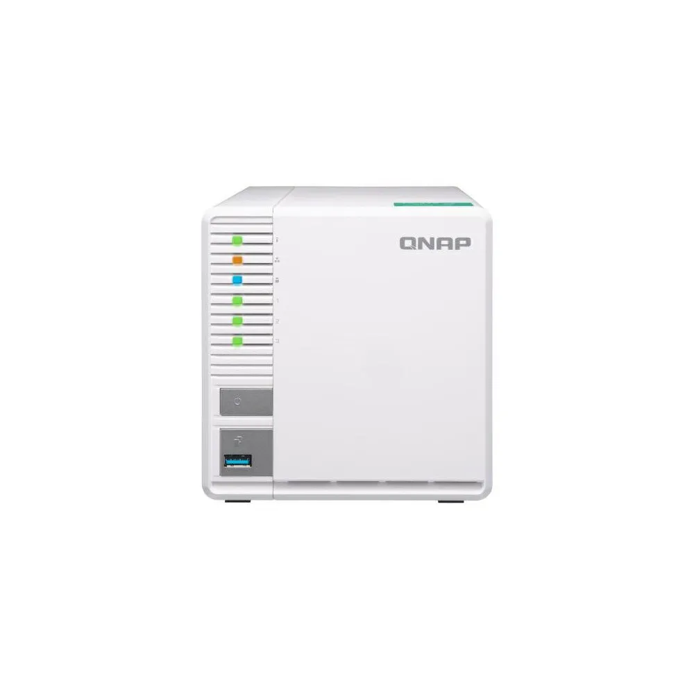 Serwer NAS QNAP Tower TS-328, Tower, Realtek RTD1296, 2GB RAM, 3 wnęki, hot-swap, 2 lata Carry-in | Sklep ITnes.pl, IT for BUSINESS