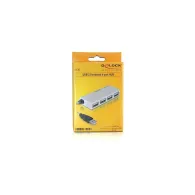 Delock 87445 HUB USB 2.0 DELOCK 4-PORTY BIAŁY | Sklep ITnes.pl - IT for BUSINESS