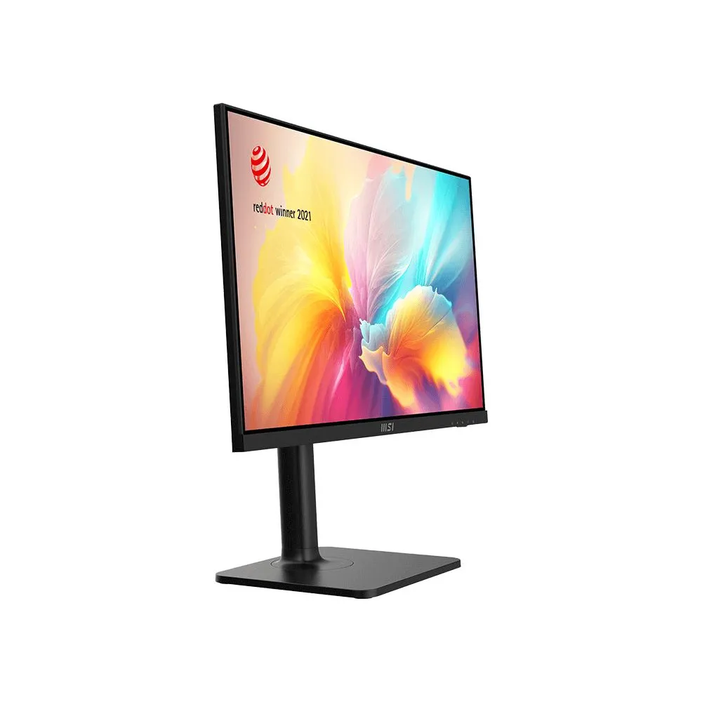 Monitor MSI MODERN MD2412P - 23,8"/1920x1080 (Full HD)/IPS/1 ms/pivot/USB-C/Czarny - zdjęcie