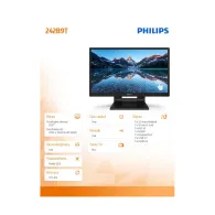 Monitor Philips 242B9T 242B9T, 00 - zdjęcie poglądowe 4