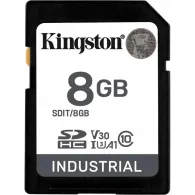 Karta pamięci Kingston SD Industrial 8GB SDIT/8GB - SDHC, Class 10, UHS-I, V30