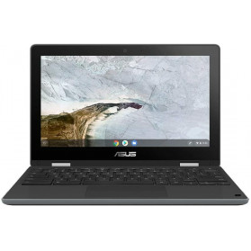 Laptop ASUS Chromebook Flip C214 C214MA-BW0653 - Celeron N4120, 11,6" HD WV MT, RAM 4GB, eMMC 64GB, Czarno-szary, Chrome OS, 3 lata OS - zdjęcie 6