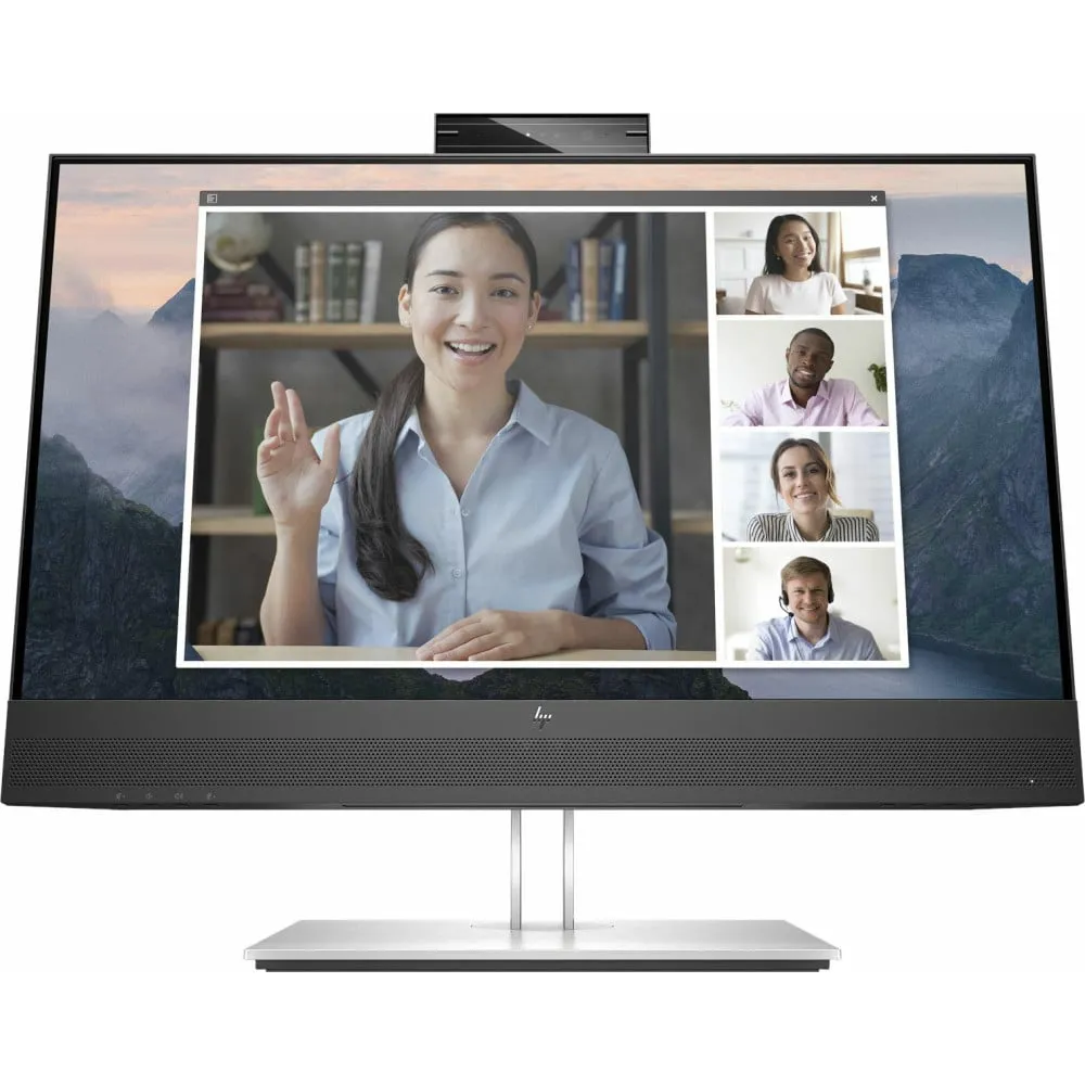 Monitor HP E24mv 169L0AA, 23,8", 1920x1080 (FHD), 60Hz, IPS, 5 ms, pivot, kamera, Czarno-srebrny | Sklep ITnes.pl, IT for BUSINE