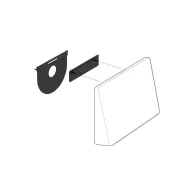 Uchwyt ścienny Logitech Tap Wall Mount 939-001817 - Czarny | Sklep ITnes.pl - IT for BUSINESS