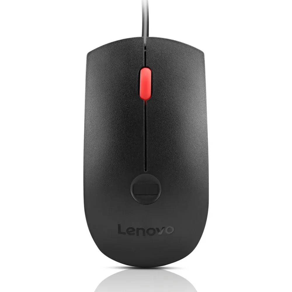 Mysz przewodowa Lenovo Fingerprint Biometric USB Mouse Gen 2 4Y51M03357 - czytnik linii papilarnych, Czarna