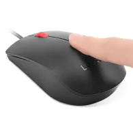 Mysz przewodowa Lenovo Fingerprint Biometric USB Mouse Gen 2 4Y51M03357 - czytnik linii papilarnych, Czarna